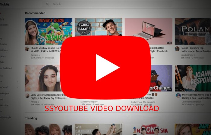 SSYOUTUBE VIDEO DOWNLOAD