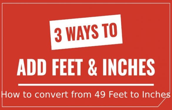 How to convert from Feet to Inches