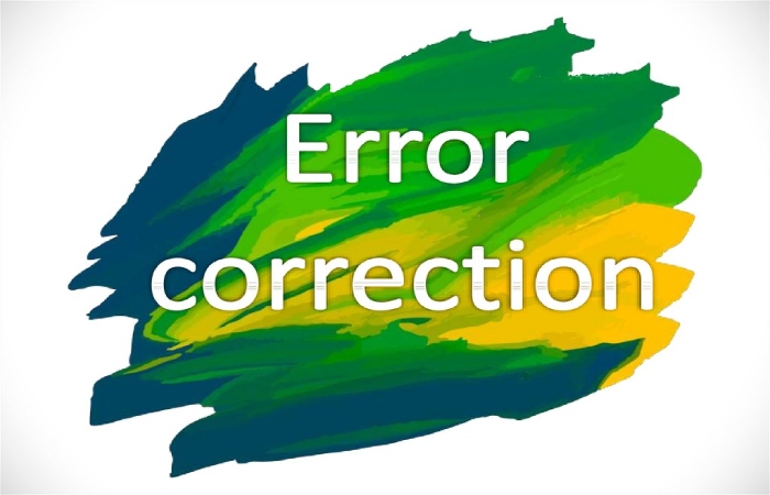 What is Error Correction?