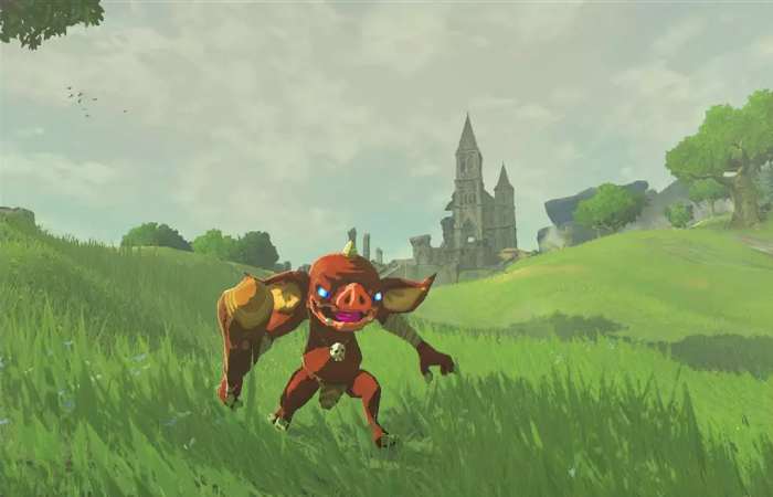 Reach The Rubber Armor in Zelda