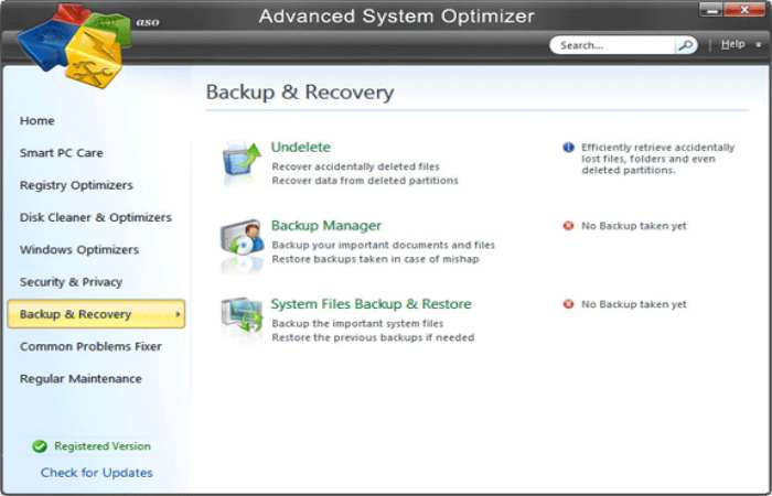 Advanced System Optimizer to Clear Browser Data